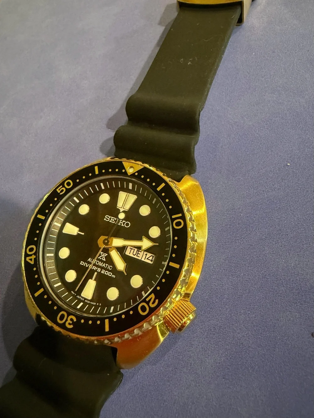 Seiko Prospex Golden Turtle SRPC44 Watch